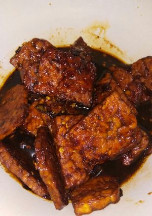 Foto resep Tempe Kecap simple