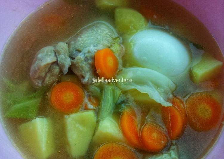 Sup ayam praktis