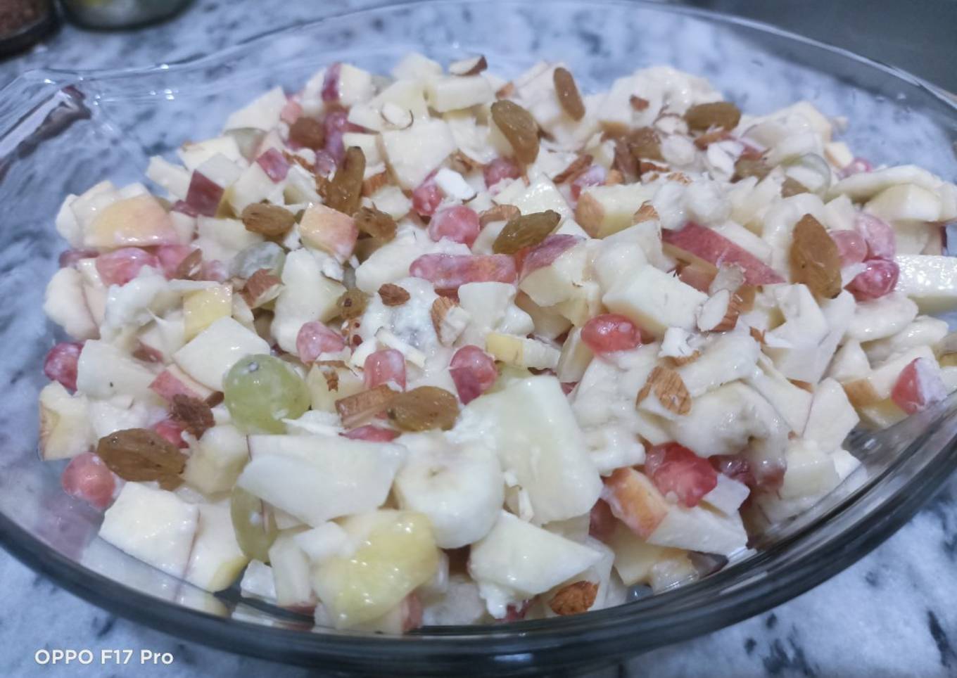 Dry fruits creamy Chaat