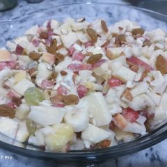 A picture of Dry fruits creamy Chaat.