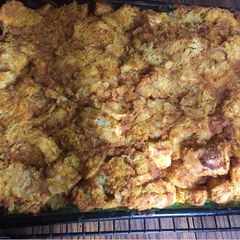 A picture of Punkin pie bread pudding (I).