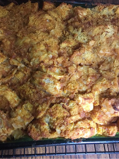 A picture of Punkin pie bread pudding (I).