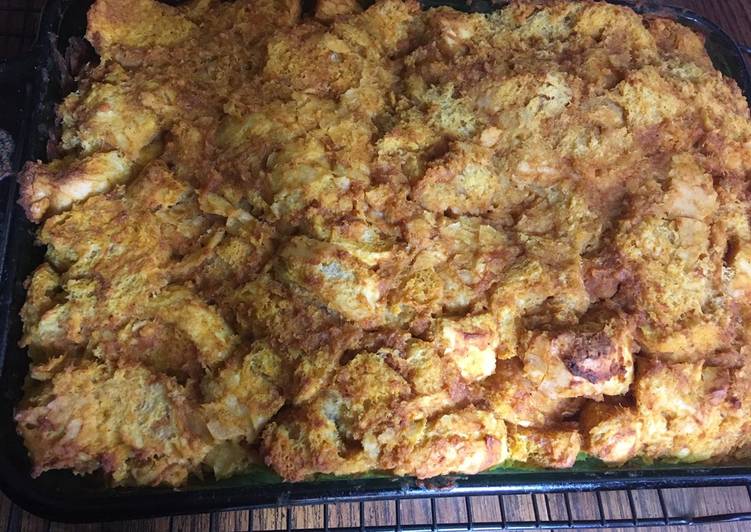 How to Prepare Super Quick Homemade Punkin pie bread pudding (I)