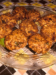 A picture of Green gram dal vada.