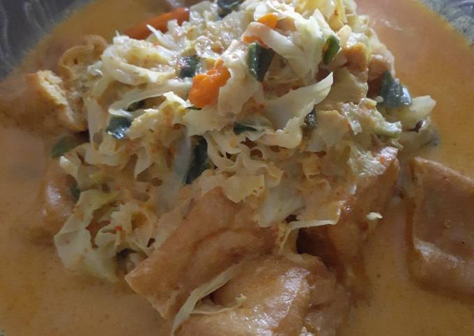 Resep Sayur Kol dan tahu santan pedas, Menggugah Selera