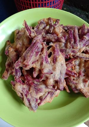 Foto resep Ceker ayam ubi jalar ungu simple