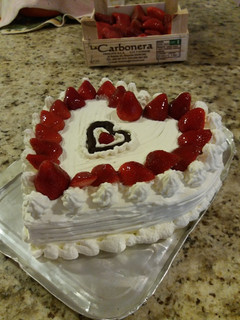 Una foto de Tarta de San Valentín