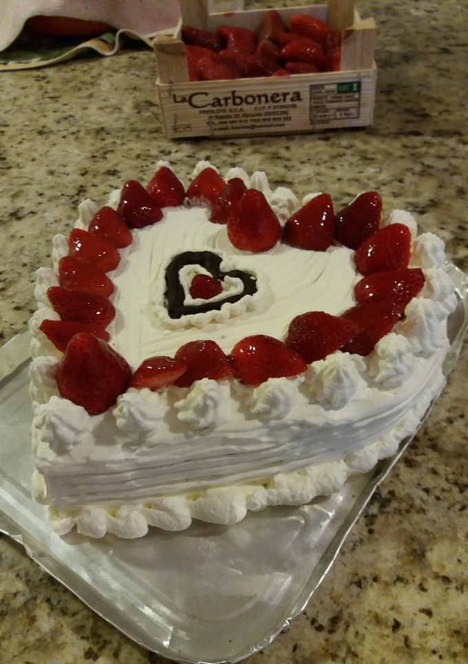 Una foto de Tarta de San Valentín