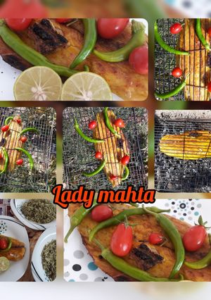 عکسی از دستور شیر ماهی کبابی 🐠