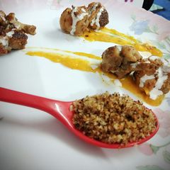 Afgani Chicken with Mango Sauce A picture of Afgani Chicken with Mango Sauce.