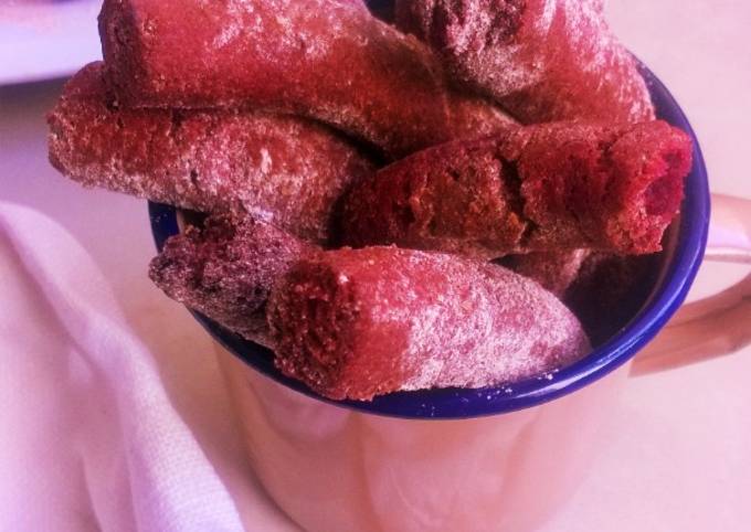 Step-by-Step Guide to Make Quick Red Velvet Spanish Churros