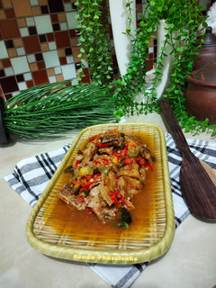 Foto resep Ikan Gabus Asin Masak Asam