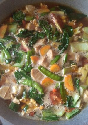 Foto resep Capcay sayur kuah pedas endesss
