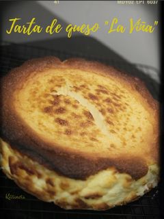 Una foto de Tarta de queso "La Viña" (Thermomix)