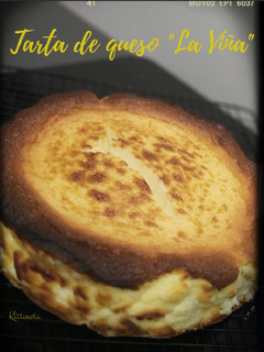 Una foto de Tarta de queso "La Viña" (Thermomix)