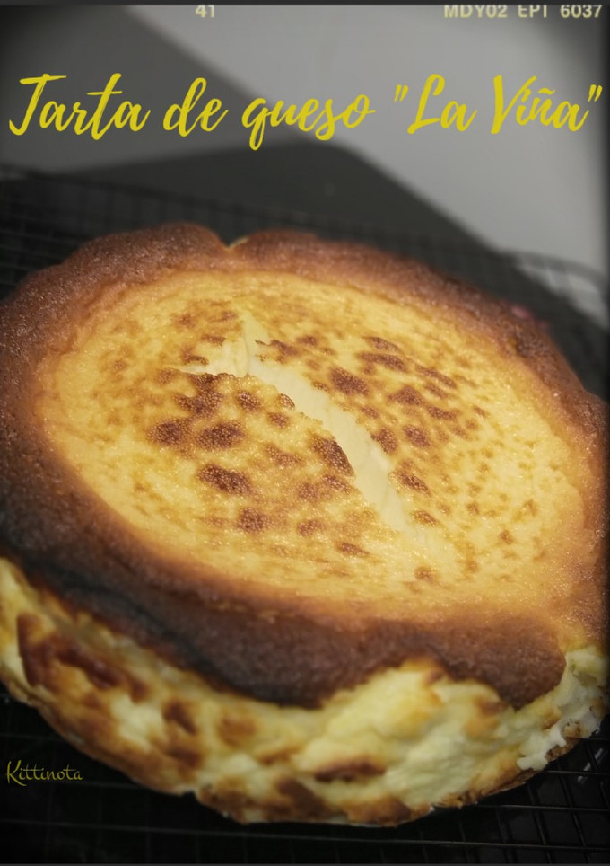 Una foto de Tarta de queso "La Viña" (Thermomix)