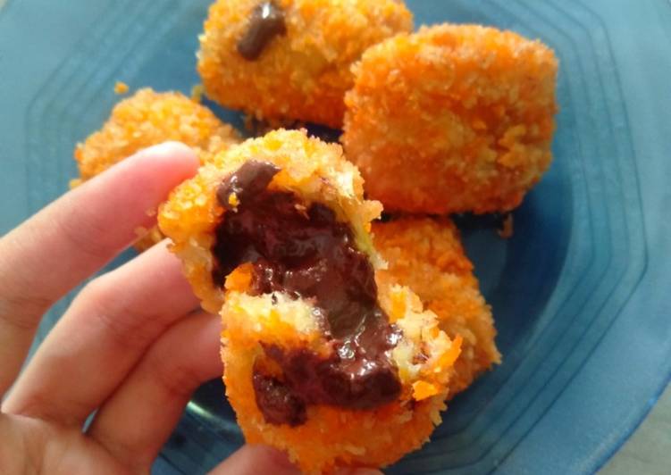 Nugget Pisang Coklat Lumer