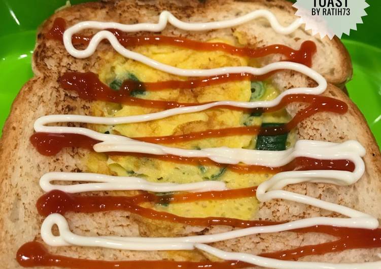 Omelet Toast Bekal Anak