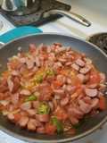 Salchichas ala mexicana