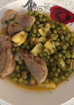 Φωτογραφία της συνταγής Αρακάς με χοιρινό