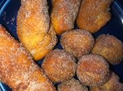 A picture of fried churros