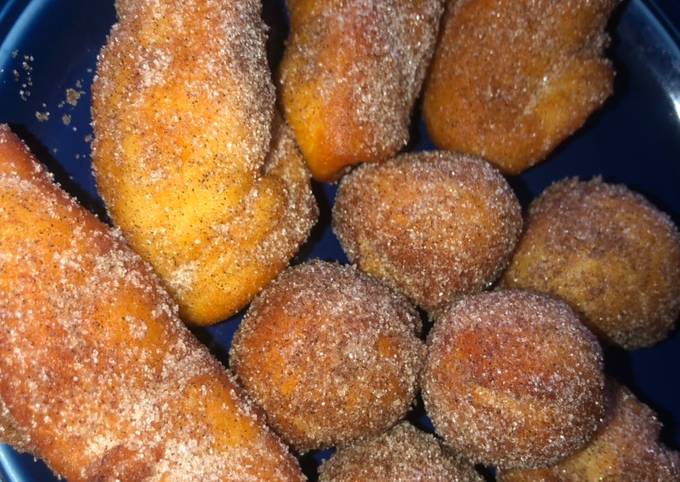 Recipe of Homemade EASY Churro Donut Holes and Twists