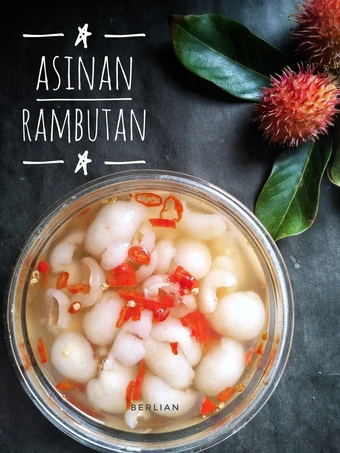 Recipe Asinan rambutan the Awesome  Tasty