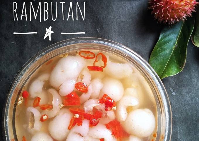 Cara Membuat Resep Asinan rambutan