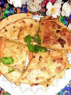 वेज रोटी रैप (veg roti wrap recipe in hindi) रेसिपी मुख्य फोटो