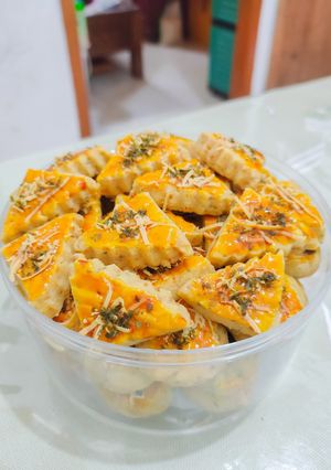Foto resep Garlic Cheese Cookies