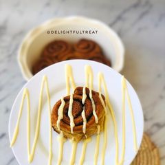 A picture of Cinnamon rolls.