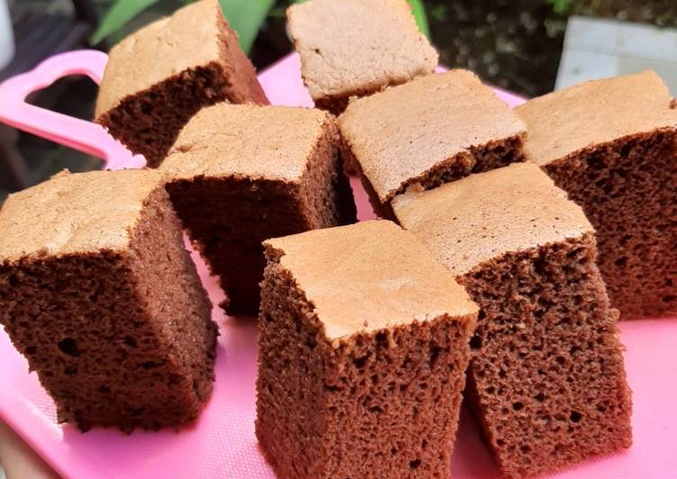 Cara Bikin Chocolate Ogura Cake enak terbaru