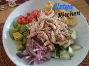 Gambar salad alpukat
