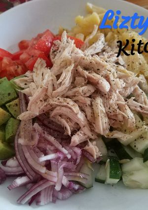 Foto resep Salad Ayam (menu diet)