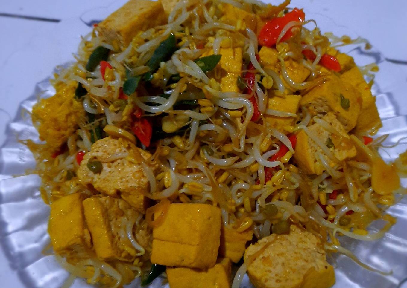 Tumis toge simpel enak