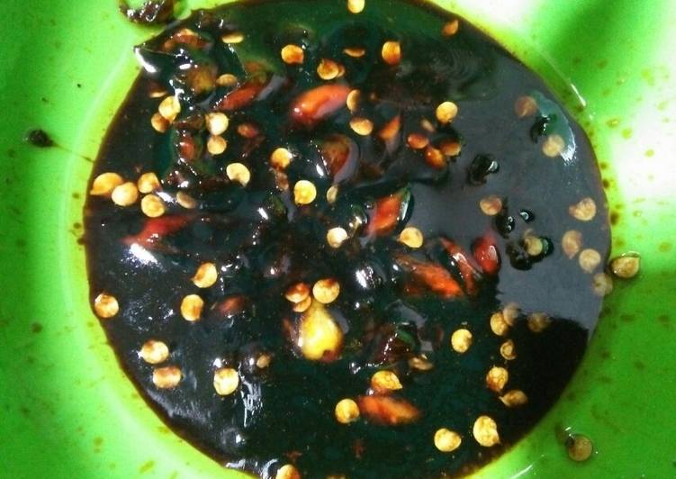 Sambal kecap bala-bala