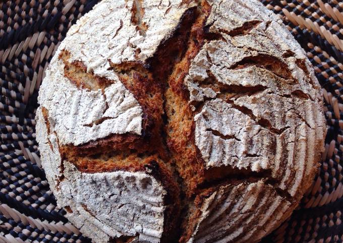How to Prepare Gordon Ramsay Sourdough rye bread with spelt and wheat (Dutch oven ver.)