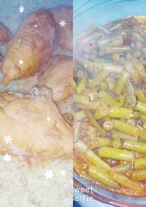 صورة لوصفة فاصوليا خضراء😋