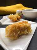 Salmone e gamberi con panko