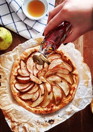 Une photo de Tarte fine aux poires