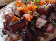 Una foto de chorizo sidra