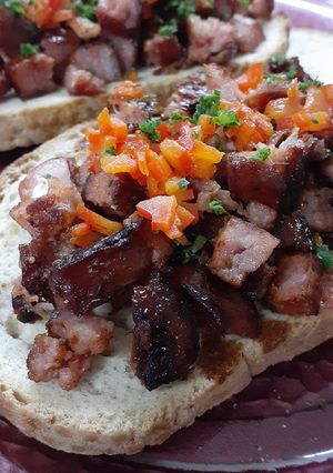Una foto de Chorizo a la sidra