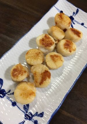 煎干貝 的食譜成品照片