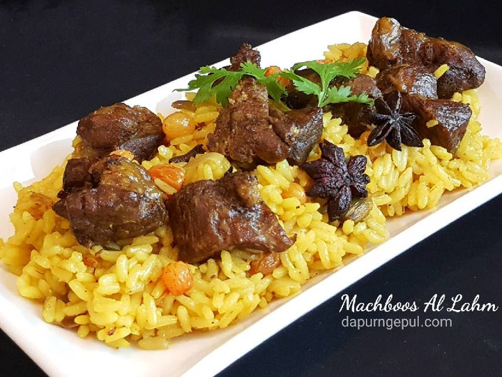 Resep Nasi kebuli kambing khas Kuwait (Machboos Al Lahm) yang Menggugah Selera