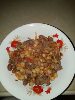 A picture of Beef Githeri.