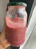 Mermelada de fresas proteica