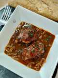 Carrillada en salsa al curry