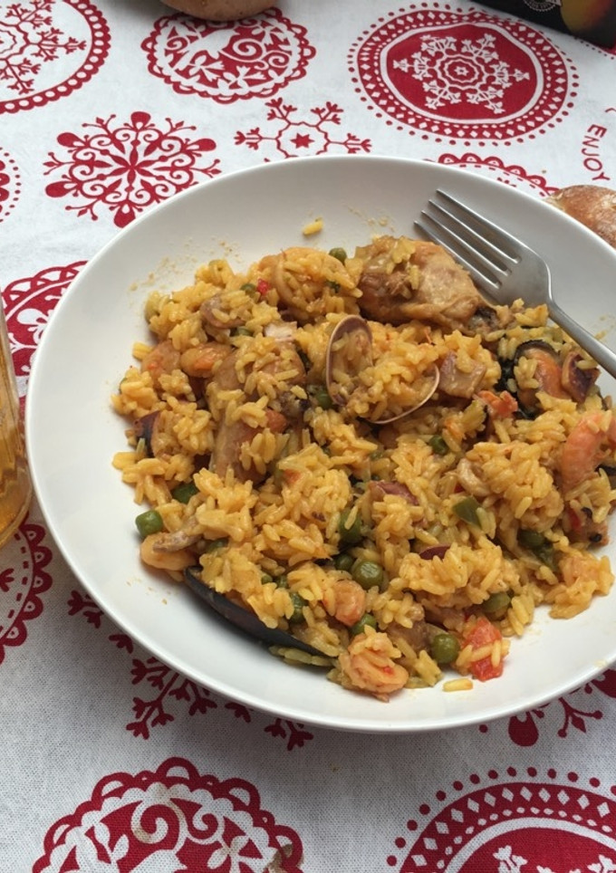 Una foto de Arroz con todo