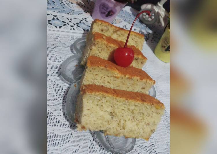 Banana Chiffon Cake (oven tangkring)