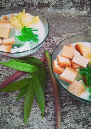 Foto resep Es campur santan susu #BikinRamadanBerkesan